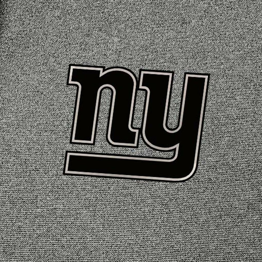 New York Giants Antigua Effortless Full-Zip Hoodie Jacket - Heather Black Hoodies