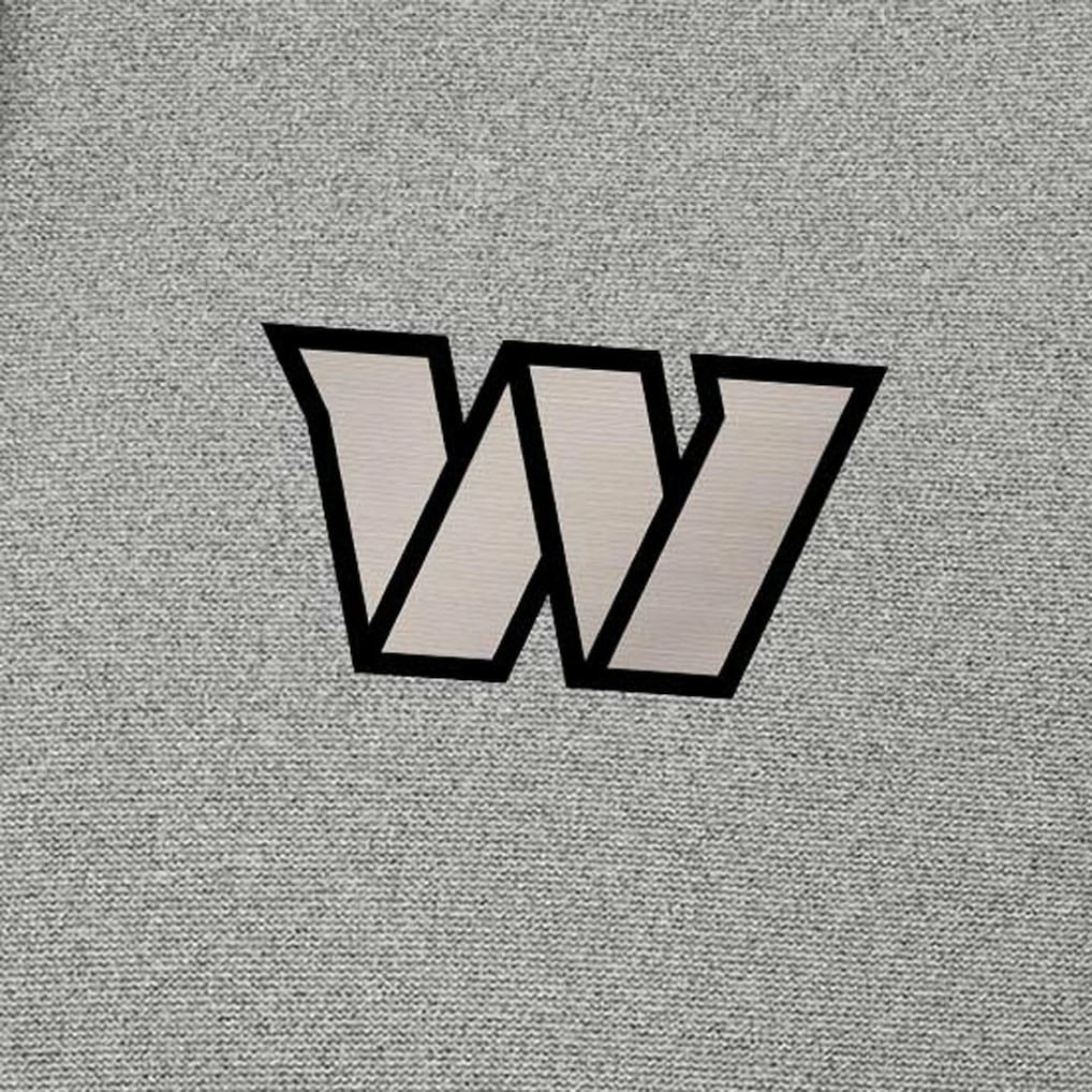 Washington Commanders Antigua Effortless Full-Zip Hoodie Jacket - Heather Gray Hoodies