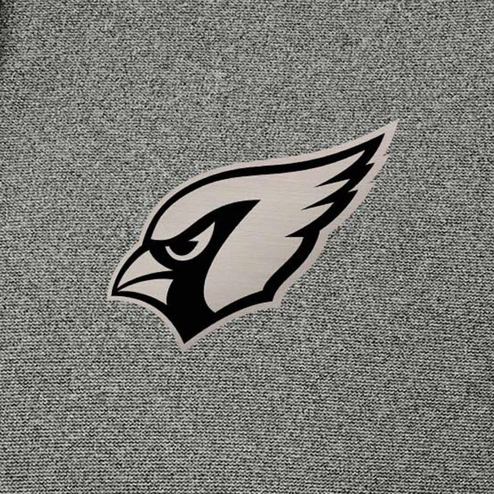 Arizona Cardinals Antigua Effortless Full-Zip Hoodie Jacket - Heather Black Hoodies