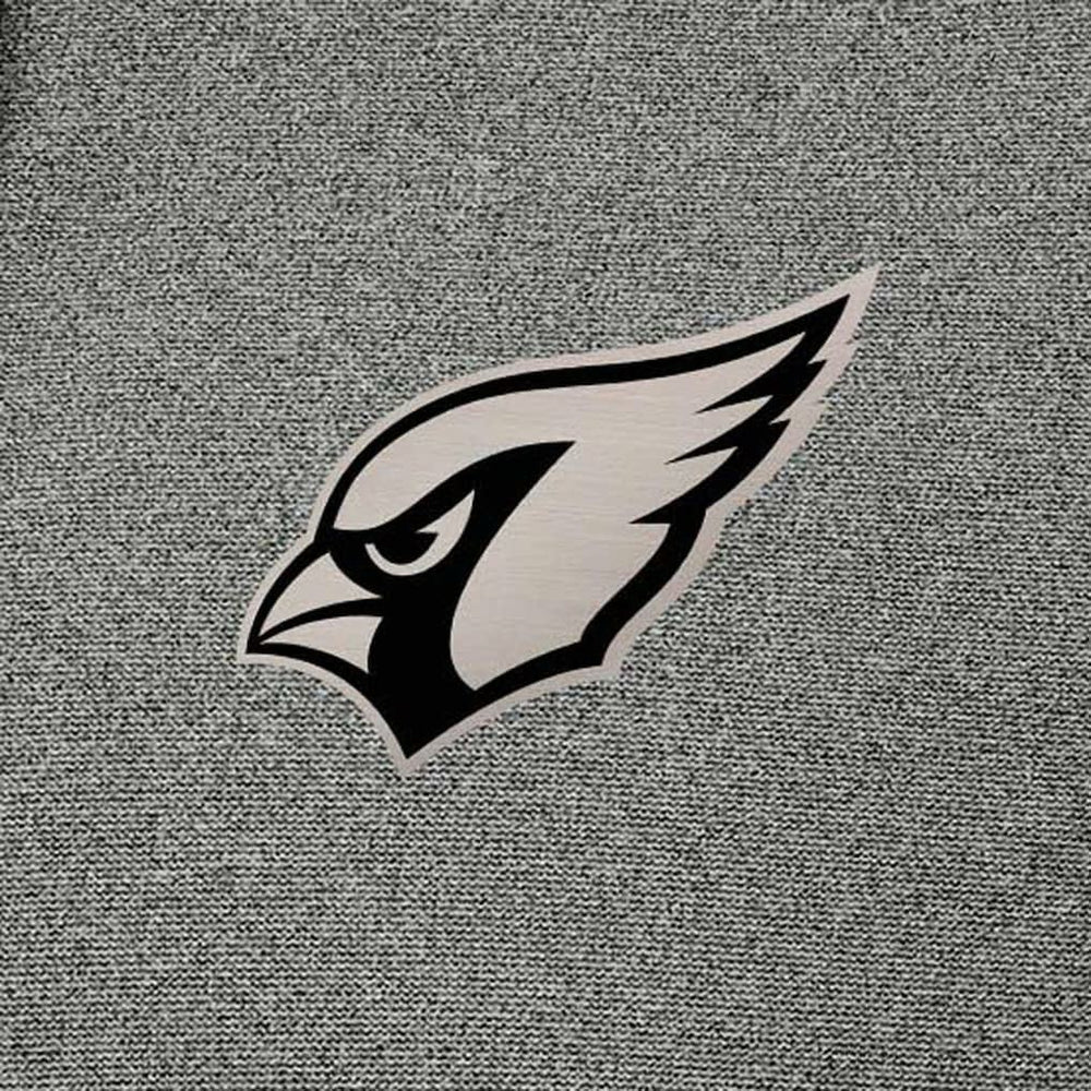 Arizona Cardinals Antigua Effortless Full-Zip Hoodie Jacket - Heather Black Hoodies