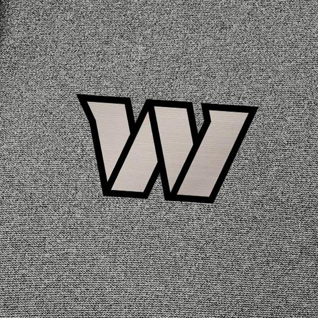 Washington Commanders Antigua Effortless Full-Zip Hoodie Jacket - Heather Black Hoodies