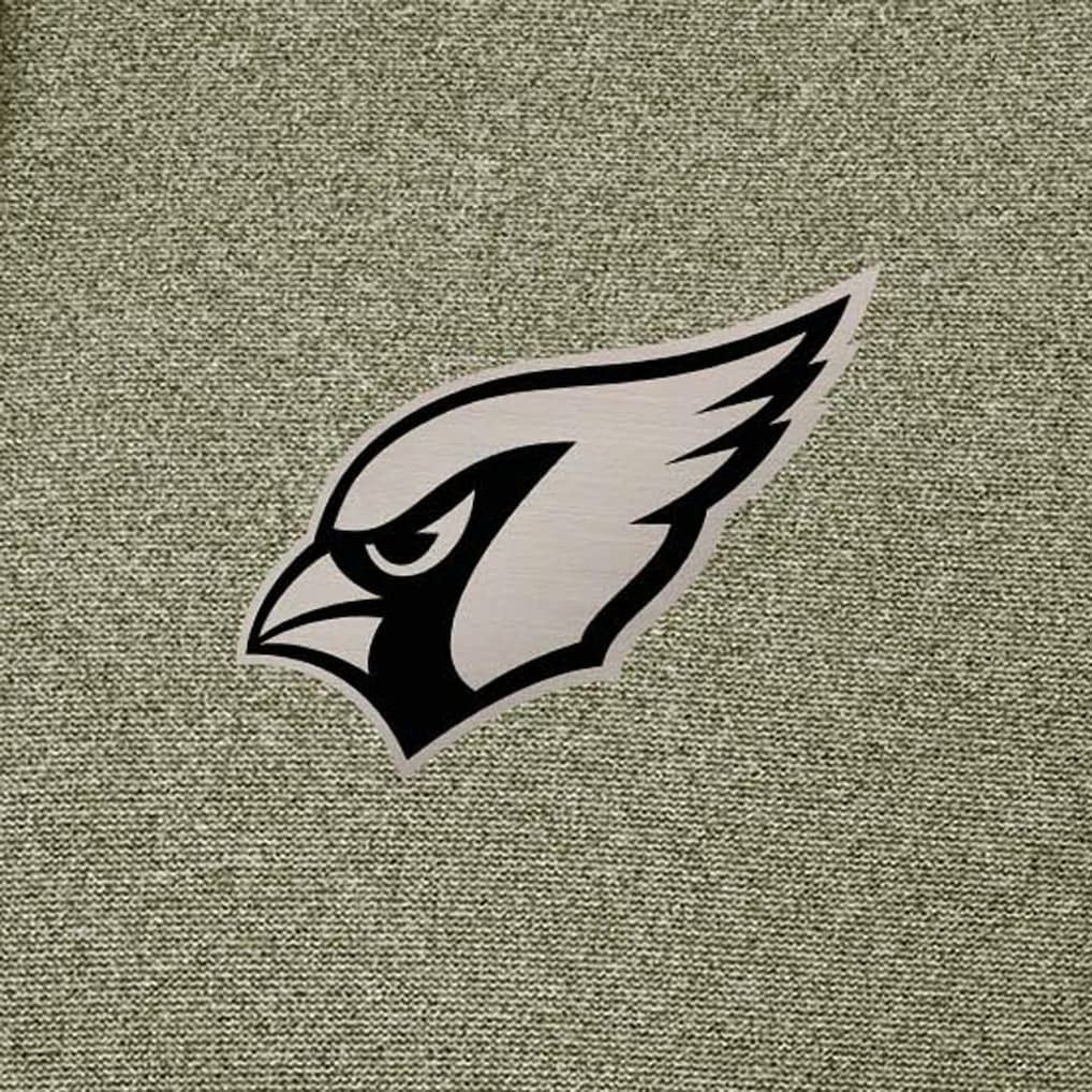 Arizona Cardinals Antigua Effortless Full-Zip Hoodie Jacket - Olive Hoodies