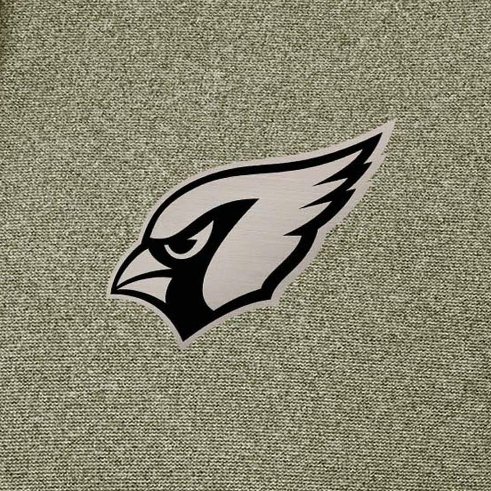 Arizona Cardinals Antigua Effortless Full-Zip Hoodie Jacket - Olive Hoodies