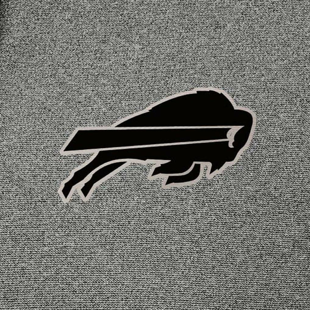 Buffalo Bills Antigua Effortless Full-Zip Hoodie Jacket - Heather Black Hoodies