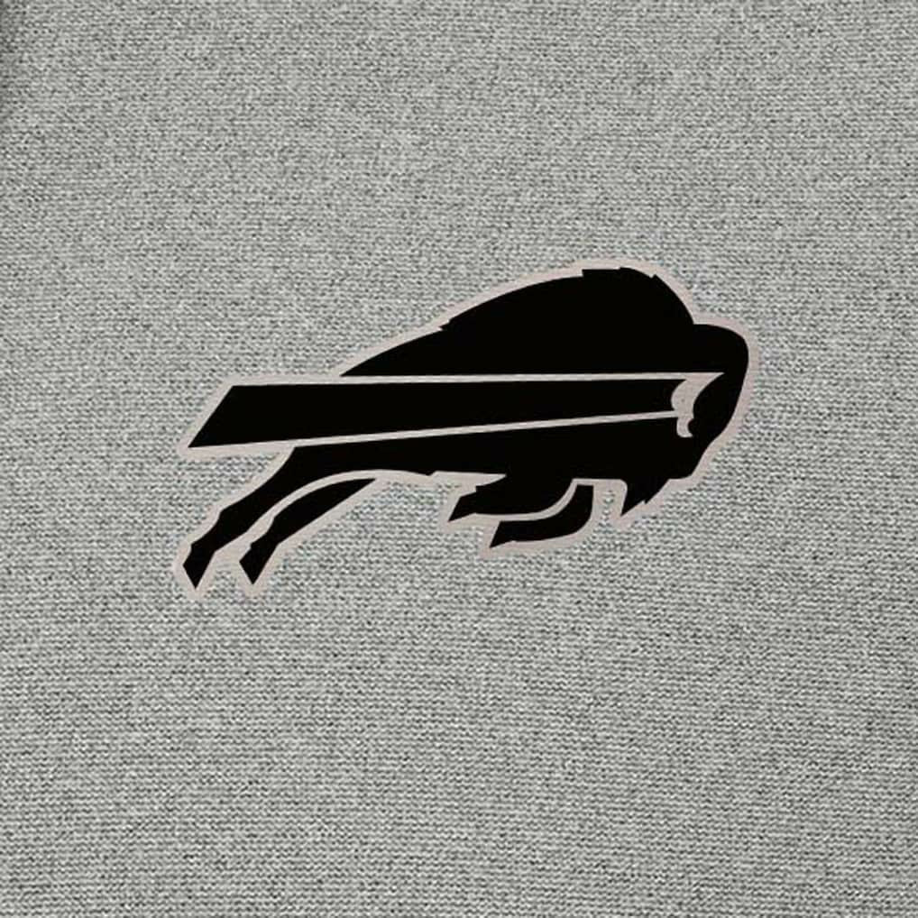 Buffalo Bills Antigua Effortless Full-Zip Hoodie Jacket - Heather Gray Hoodies