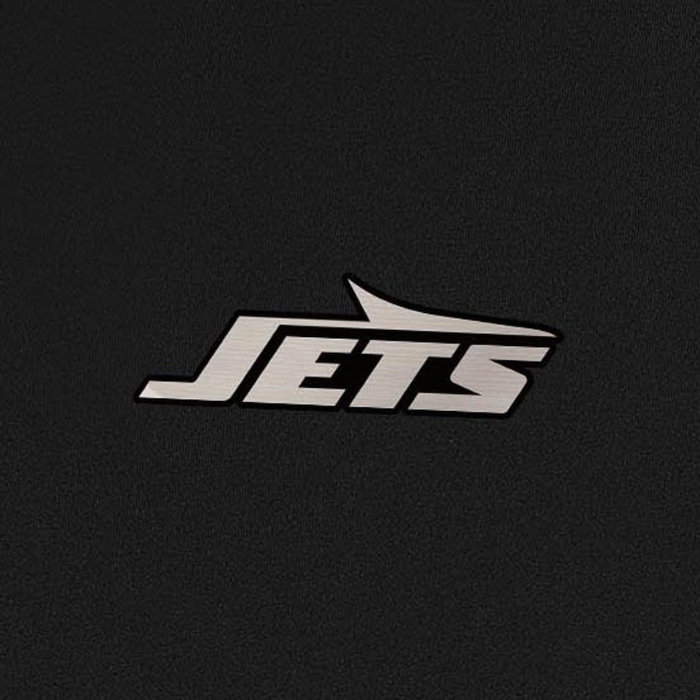 New York Jets Antigua Insider Quarter-Zip Jacket - Black Jackets