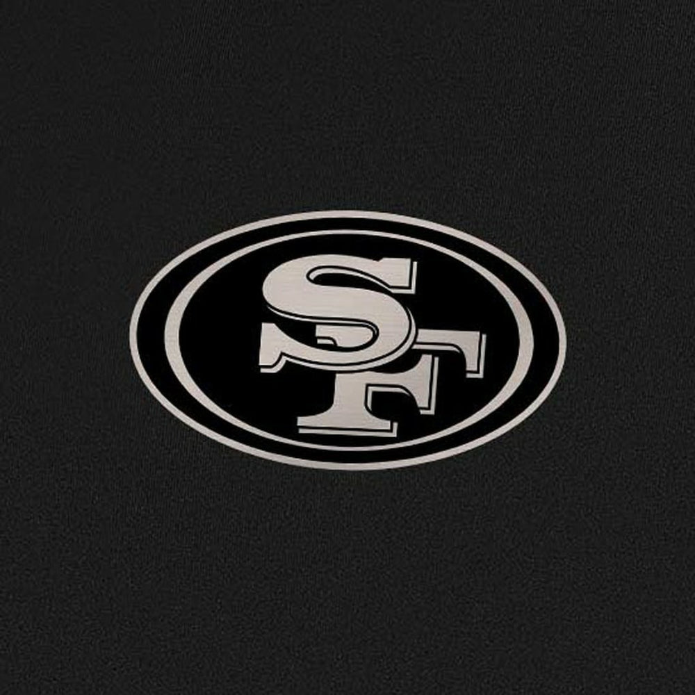 San Francisco 49ers Antigua Insider Quarter-Zip Jacket - Black Jackets