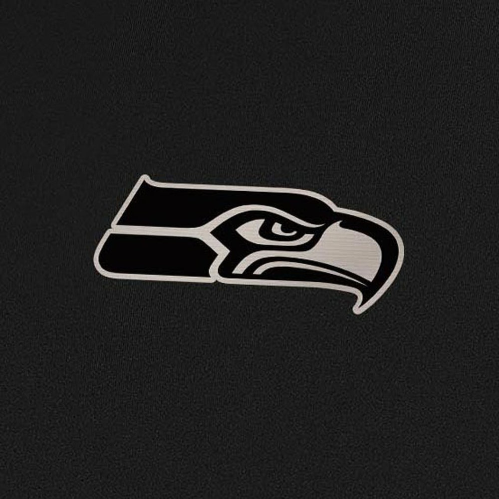 Seattle Seahawks Antigua Insider Quarter-Zip Jacket - Black Jackets