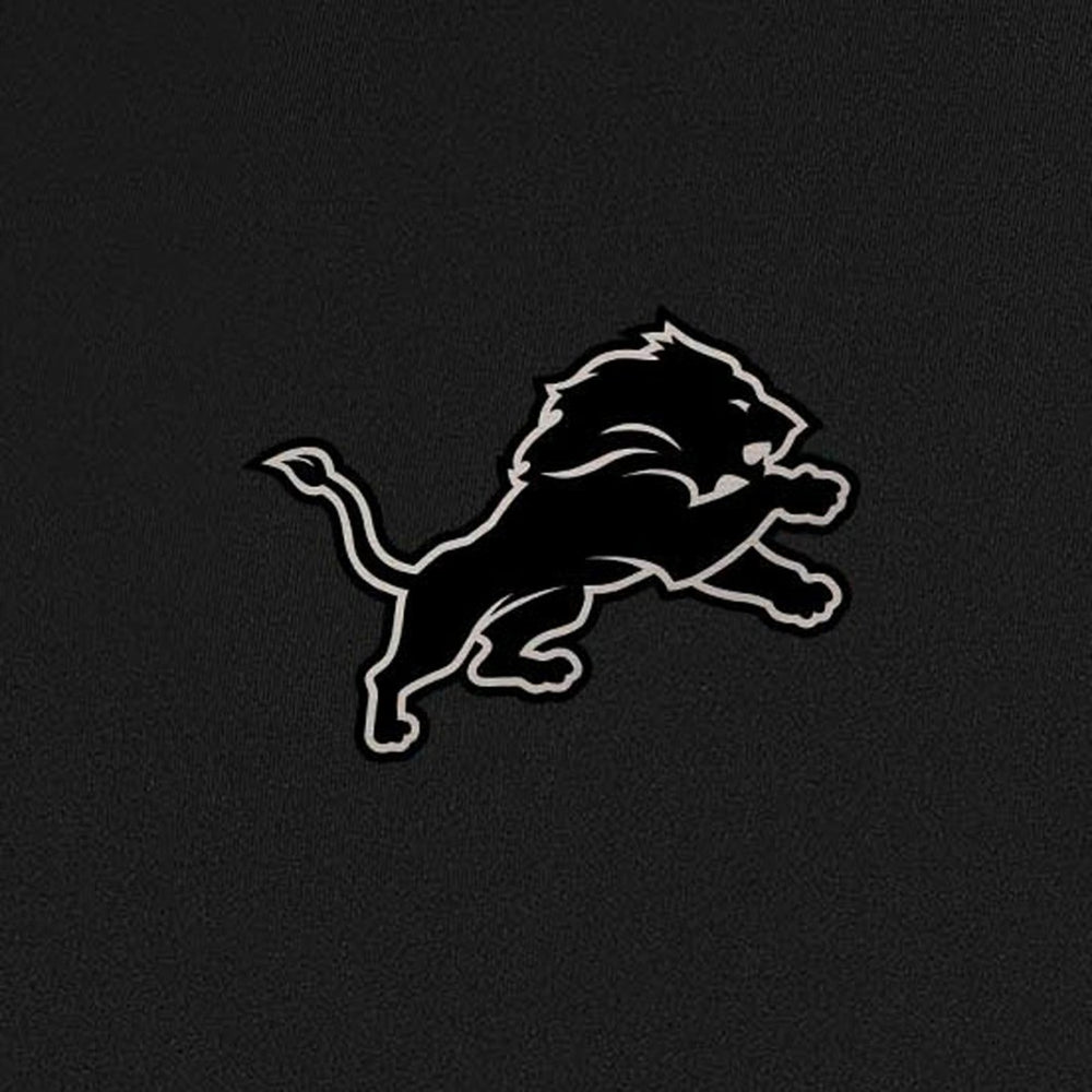 Detroit Lions Antigua Insider Quarter-Zip Jacket - Black Jackets
