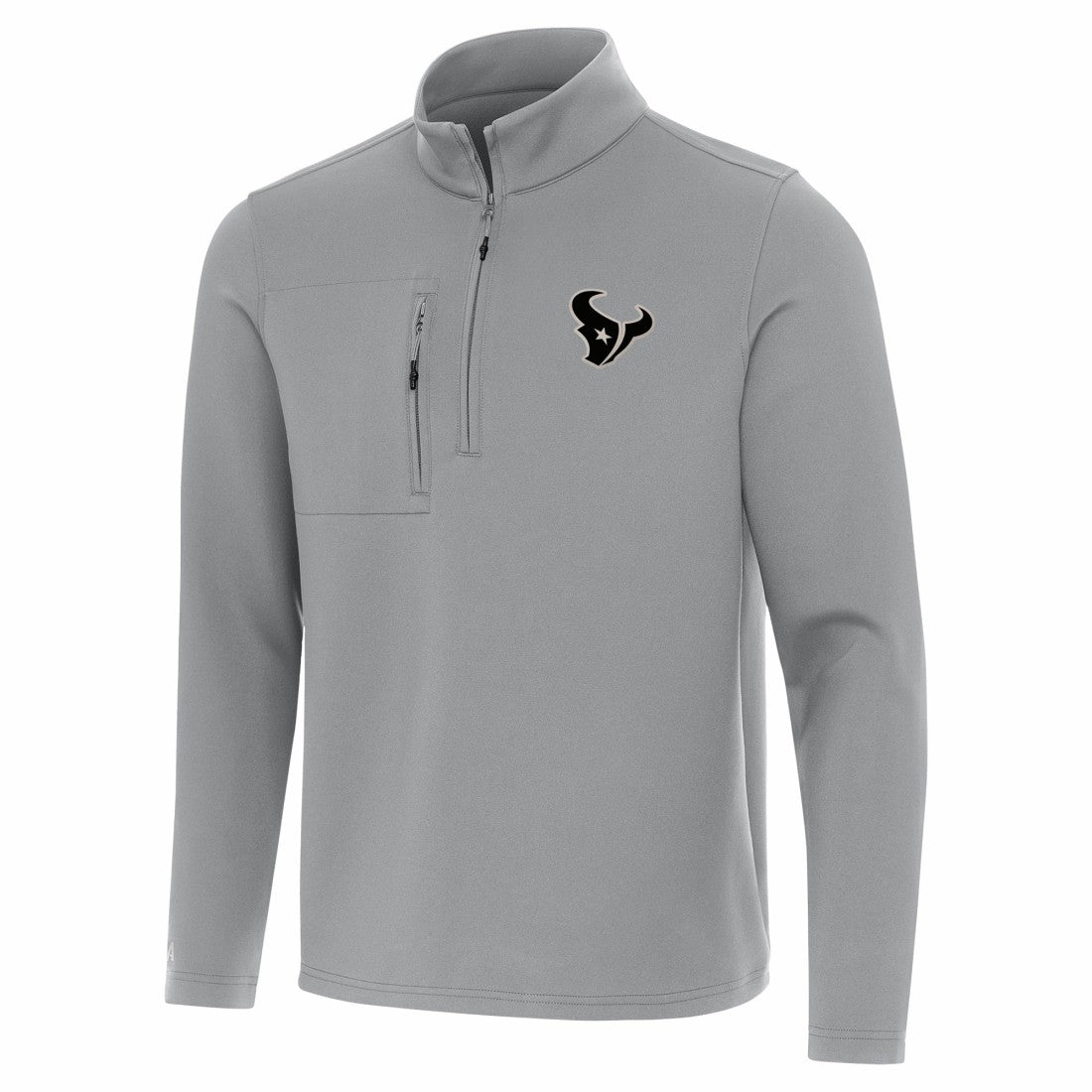 Houston Texans Antigua Insider Quarter-Zip Jacket - Gray Jackets