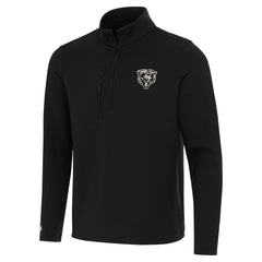 Chicago Bears Antigua Insider Quarter-Zip Jacket - Black Jackets
