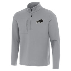 Buffalo Bills Antigua Insider Quarter-Zip Jacket - Gray Jackets