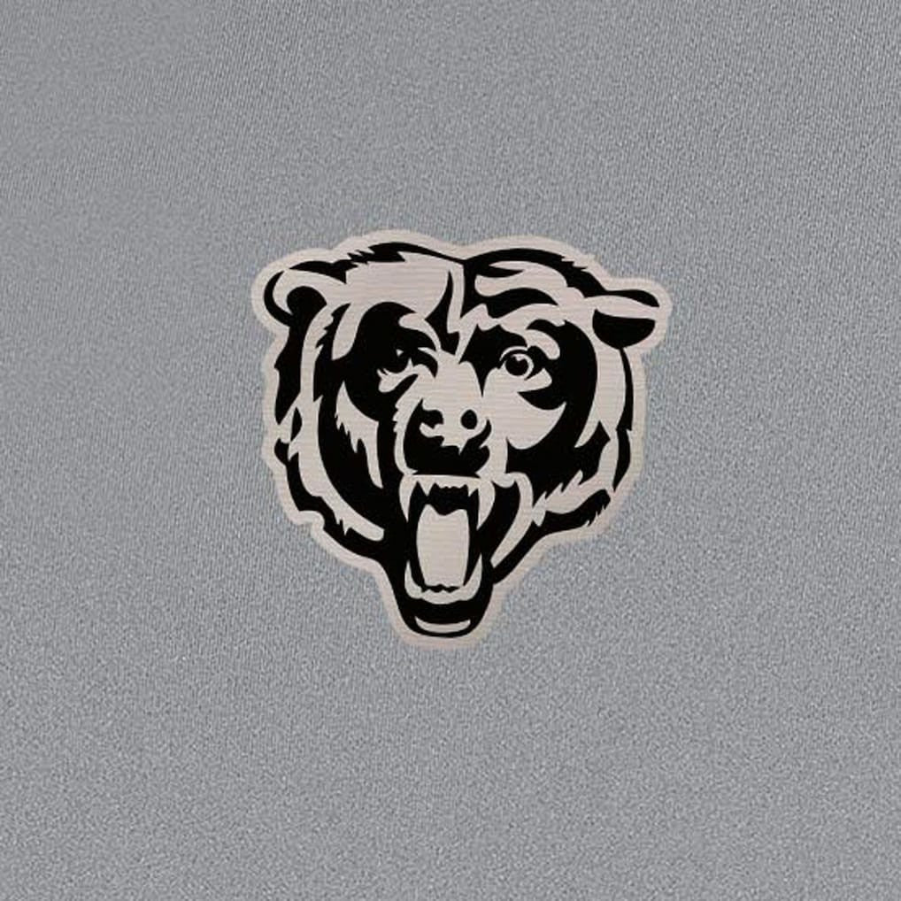 Chicago Bears Antigua Insider Quarter-Zip Jacket - Gray Jackets