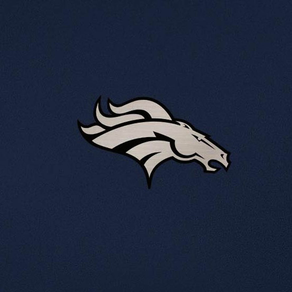 Denver Broncos Antigua Reprocess Quarter-Zip Top - Navy Tops