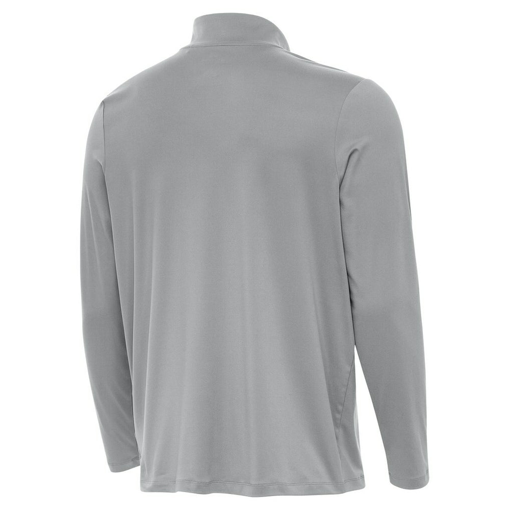 Green Bay Packers Antigua Reprocess Quarter-Zip Top - Gray Tops