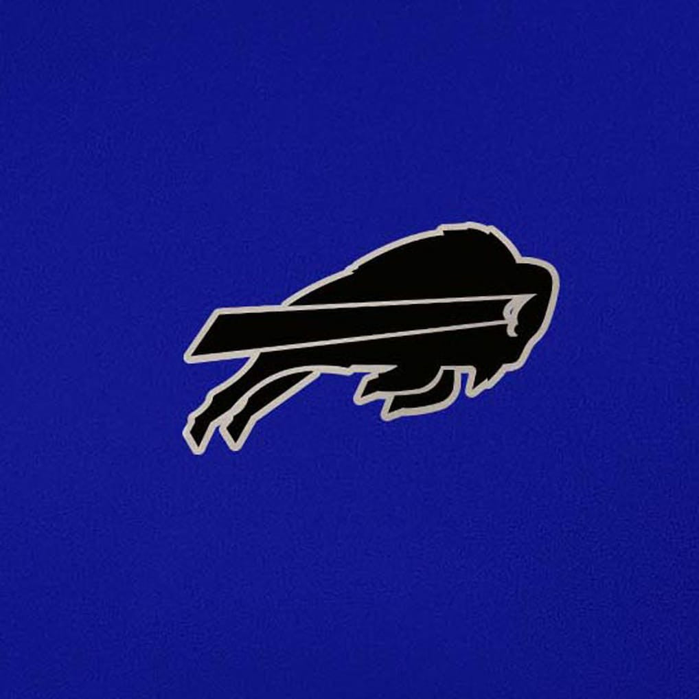Buffalo Bills Antigua Reprocess Quarter-Zip Top - Royal Tops