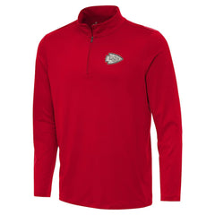 Kansas City Chiefs Antigua Reprocess Quarter-Zip Top - Red Tops