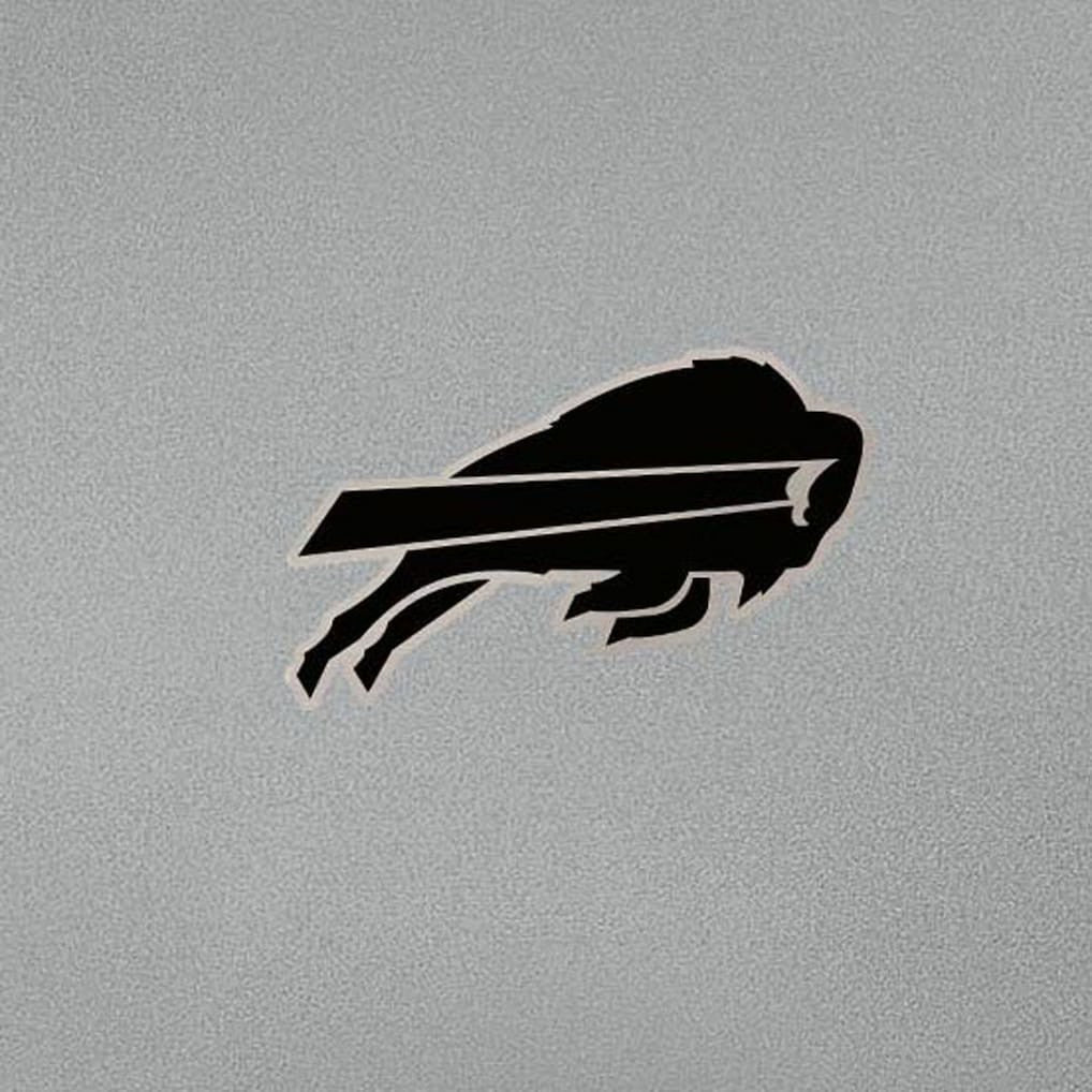 Buffalo Bills Antigua Reprocess Quarter-Zip Top - Gray Tops