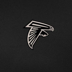 Atlanta Falcons Antigua Reprocess Quarter-Zip Top - Black Tops
