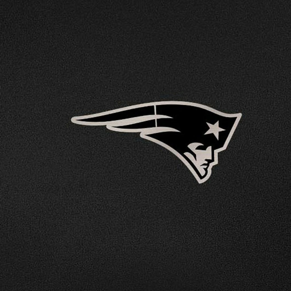 New England Patriots Antigua Reprocess Quarter-Zip Top - Black Tops