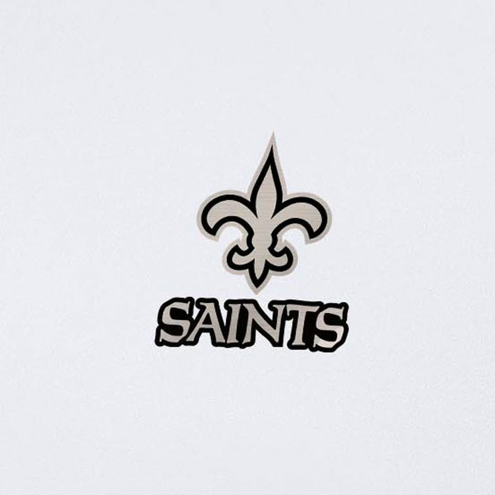 New Orleans Saints Antigua Reprocess Quarter-Zip Top - White Tops