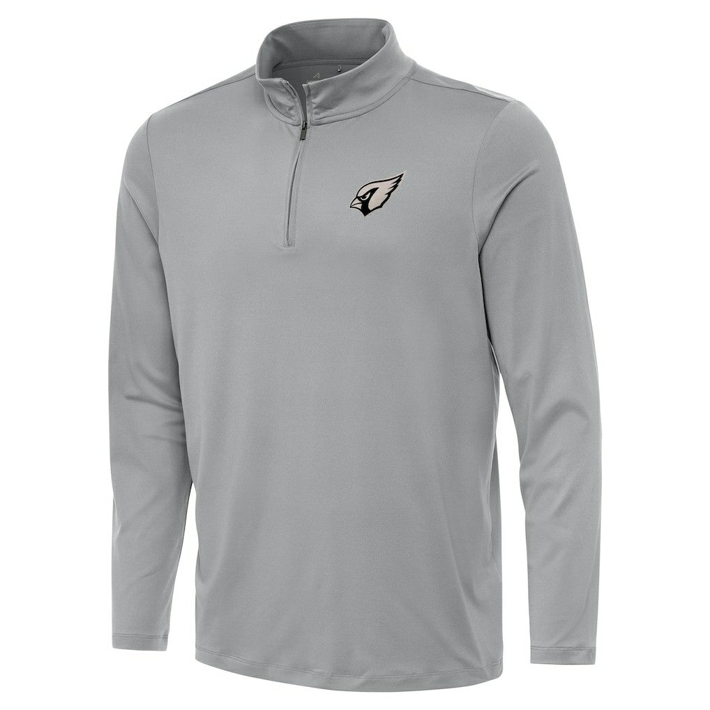 Arizona Cardinals Antigua Reprocess Quarter-Zip Top - Gray Tops