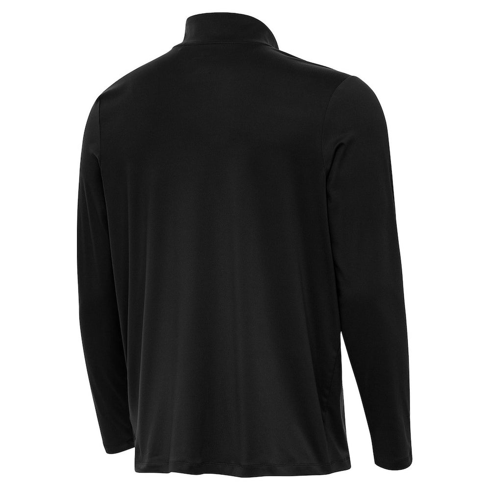 Baltimore Ravens Antigua Reprocess Quarter-Zip Top - Black Tops