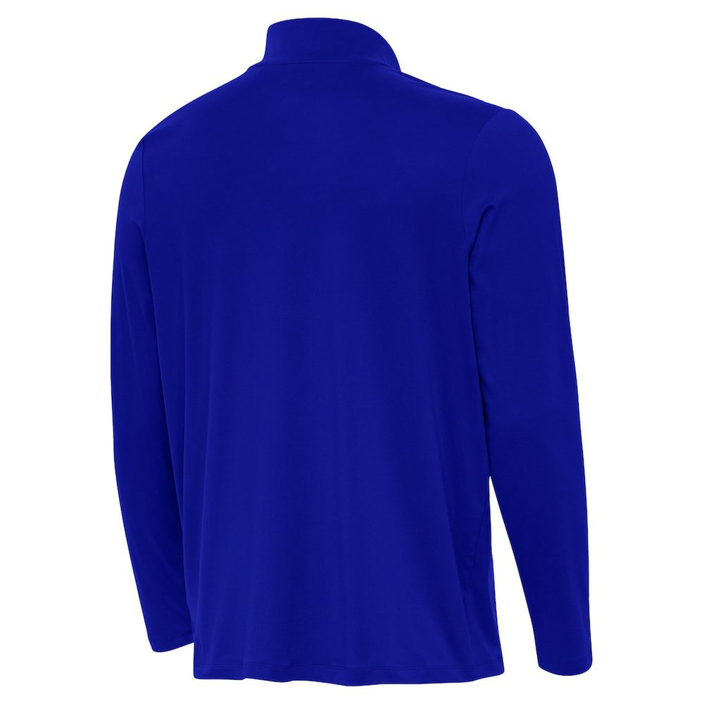 New York Giants Antigua Reprocess Quarter-Zip Top - Royal Tops