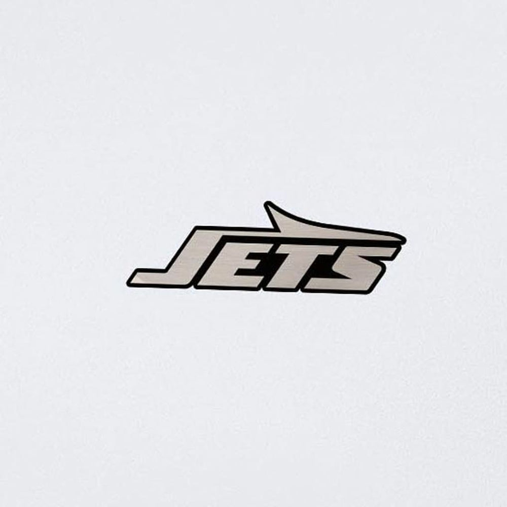 New York Jets Antigua Reprocess Quarter-Zip Top - White Tops