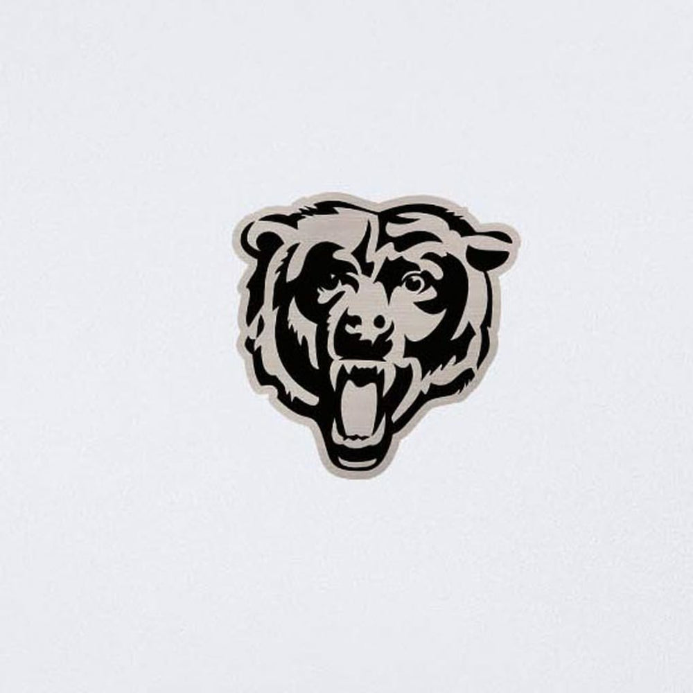 Chicago Bears Antigua Reprocess Quarter-Zip Top - White Tops