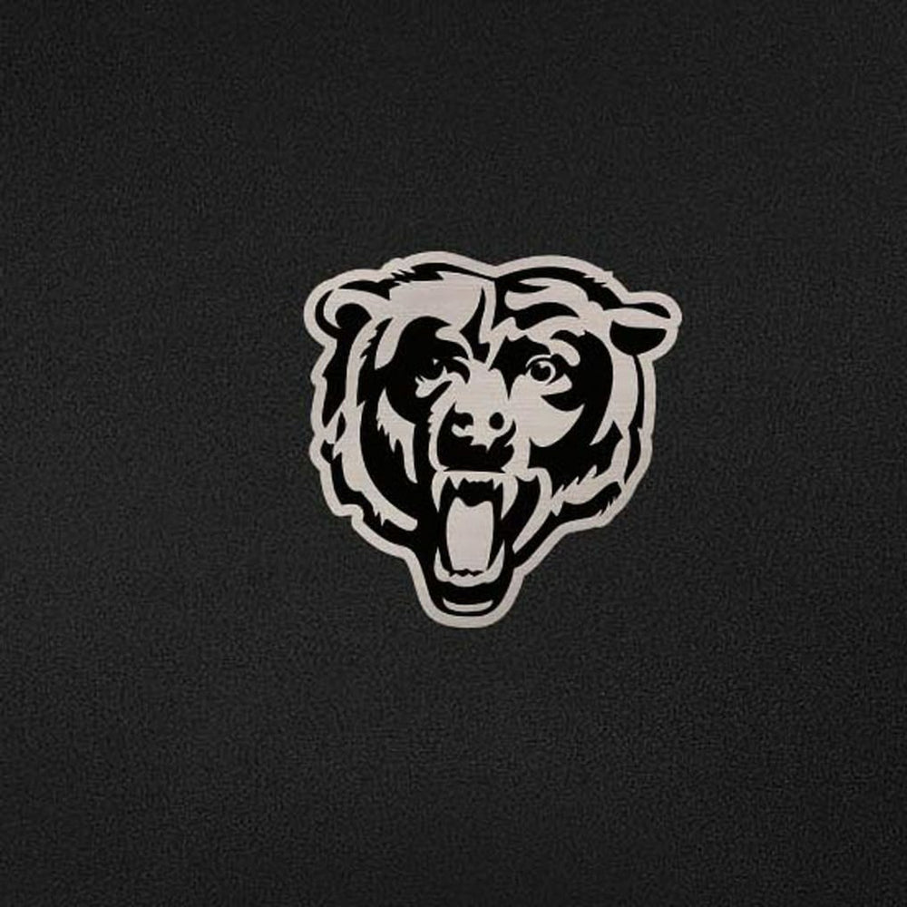 Chicago Bears Antigua Reprocess Quarter-Zip Top - Black Tops