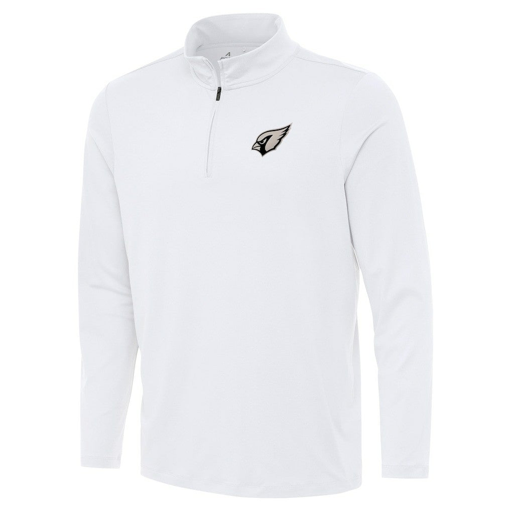 Arizona Cardinals Antigua Reprocess Quarter-Zip Top - White Tops