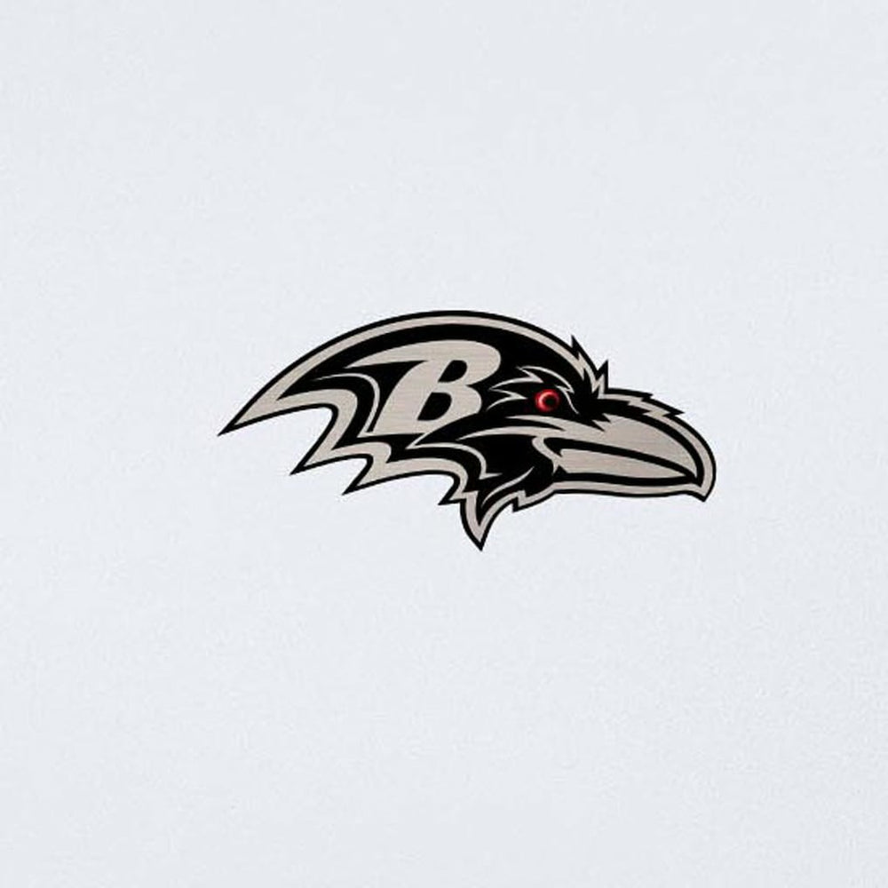 Baltimore Ravens Antigua Reprocess Quarter-Zip Top - White Tops