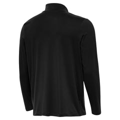 Cleveland Browns Antigua Reprocess Quarter-Zip Top - Black Tops