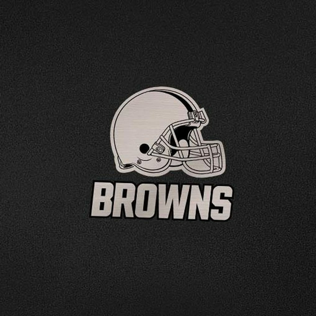 Cleveland Browns Antigua Reprocess Quarter-Zip Top - Black Tops