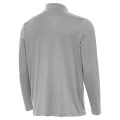 Baltimore Ravens Antigua Reprocess Quarter-Zip Top - Gray Tops