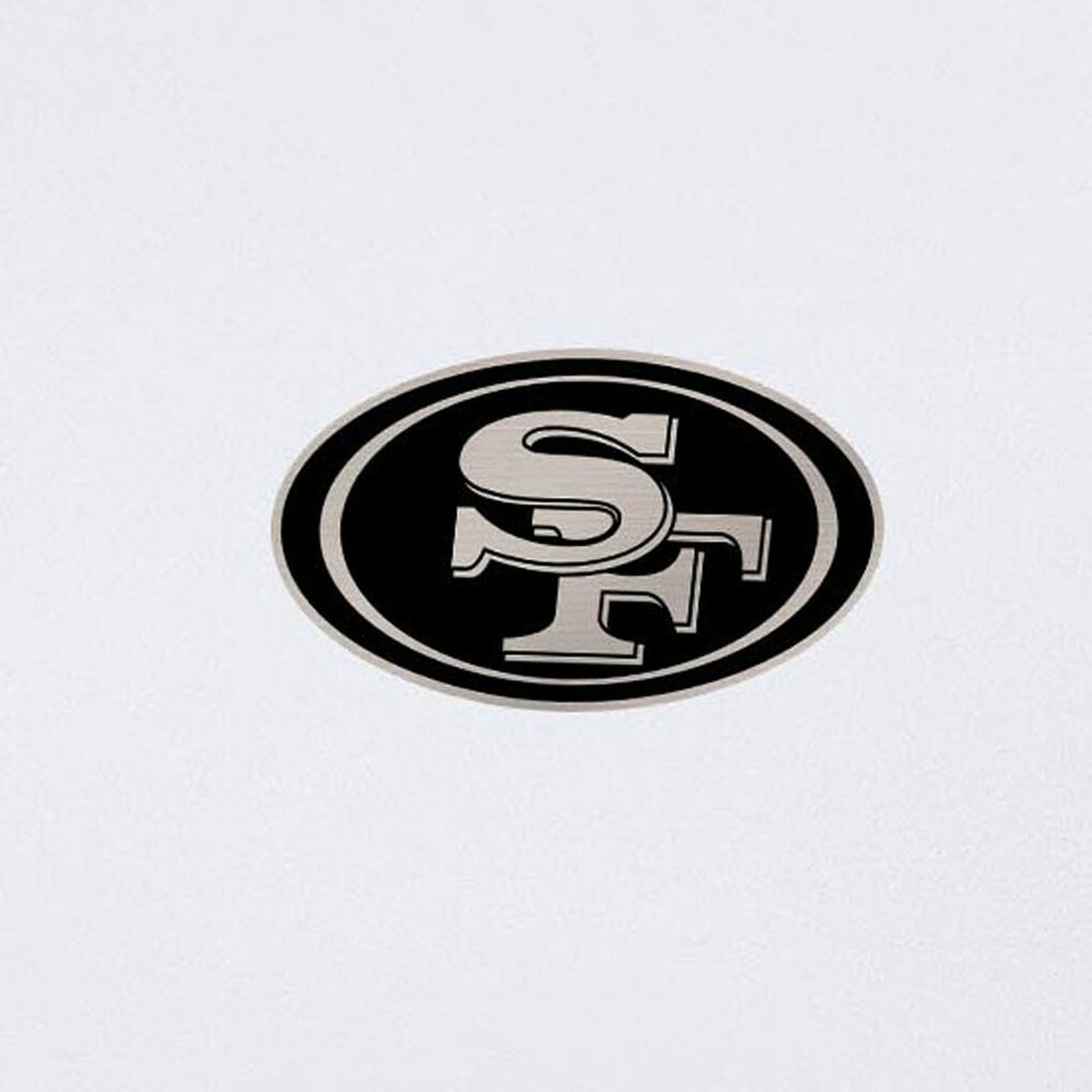 San Francisco 49ers Antigua Reprocess Quarter-Zip Top - White Tops