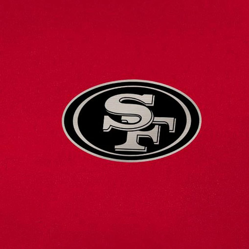 San Francisco 49ers Antigua Reprocess Quarter-Zip Top - Scarlet Tops