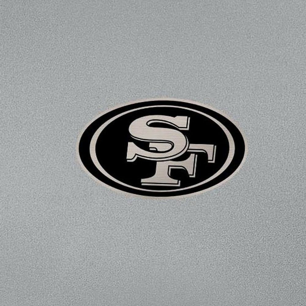 San Francisco 49ers Antigua Reprocess Quarter-Zip Top - Gray Tops