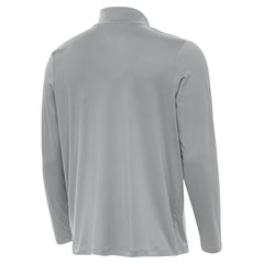 Cleveland Browns Antigua Reprocess Quarter-Zip Top - Gray Tops