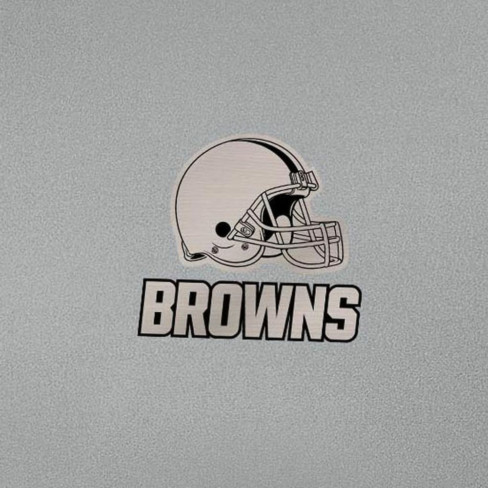 Cleveland Browns Antigua Reprocess Quarter-Zip Top - Gray Tops