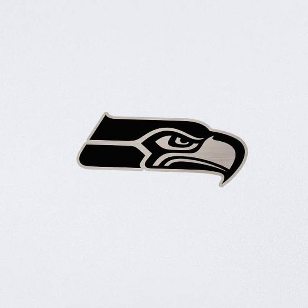 Seattle Seahawks Antigua Reprocess Quarter-Zip Top - White Tops