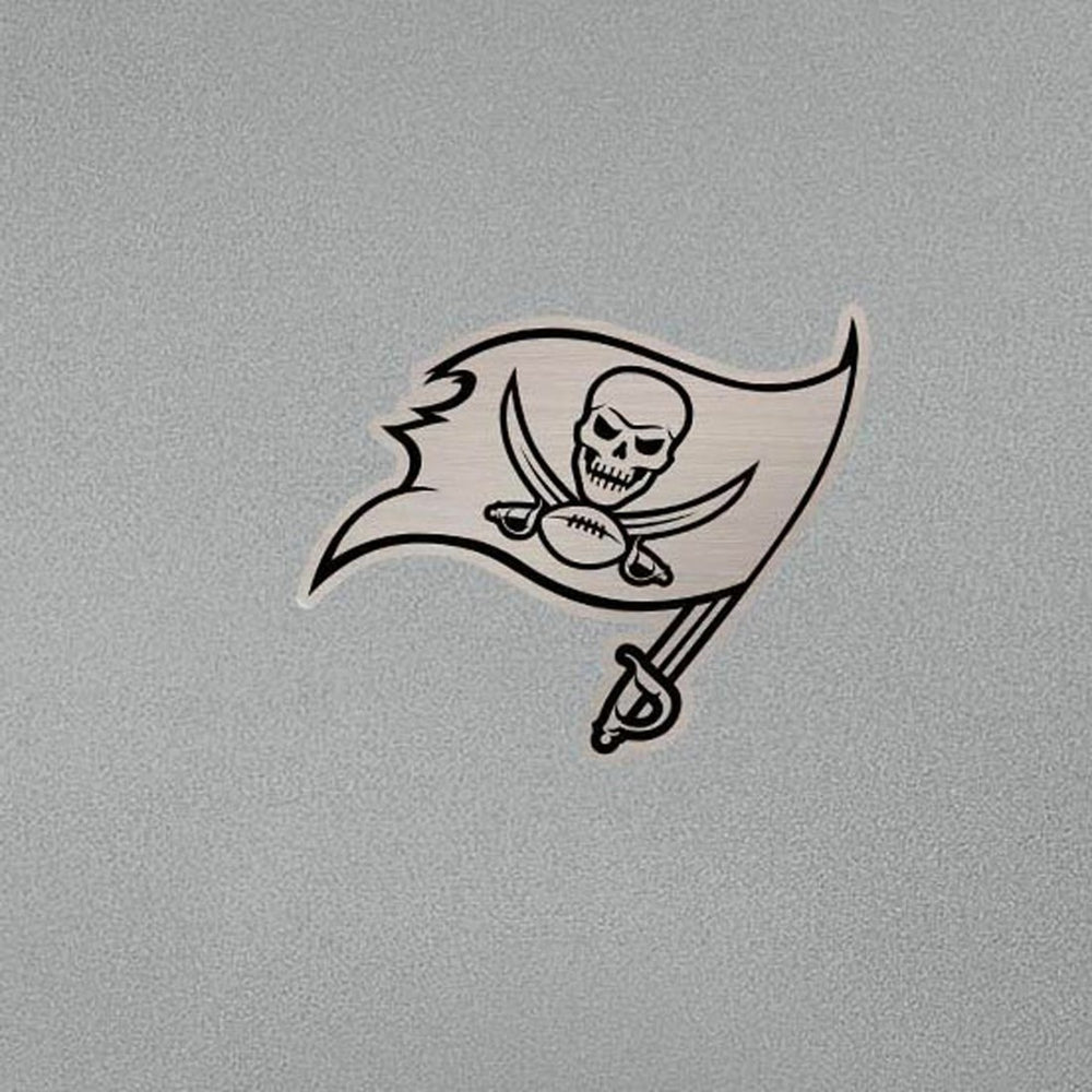 Tampa Bay Buccaneers Antigua Reprocess Quarter-Zip Top - Gray Tops