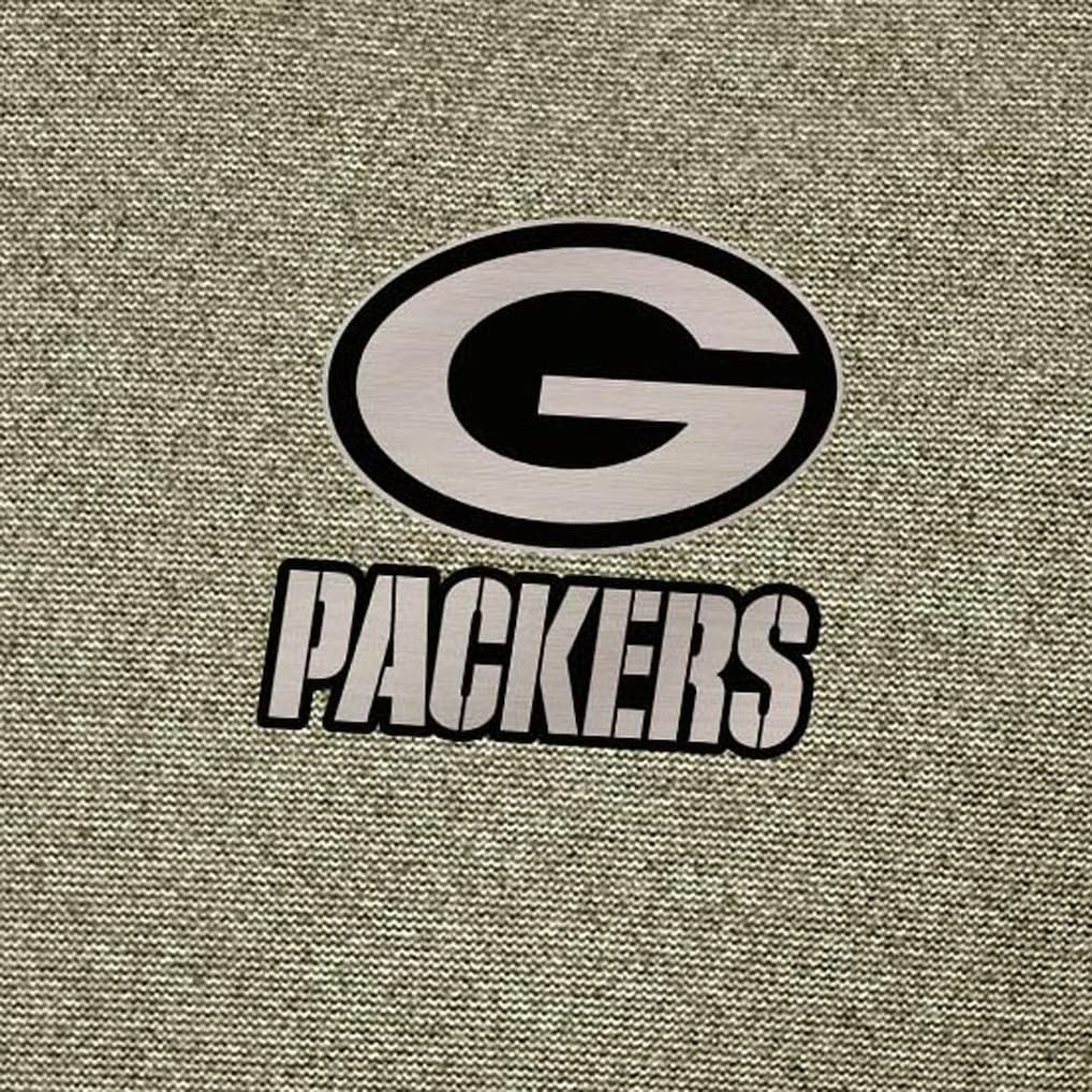 Green Bay Packers Antigua Subtle Quarter-Zip Top - Heather Olive Tops