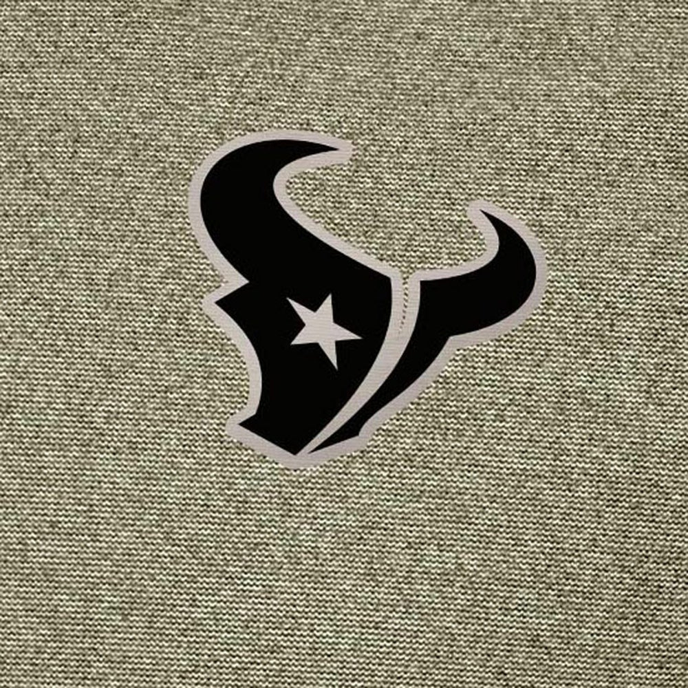 Houston Texans Antigua Subtle Quarter-Zip Top - Heather Olive Tops