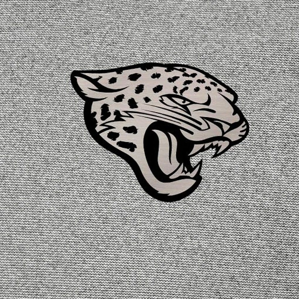 Jacksonville Jaguars Antigua Subtle Quarter-Zip Top - Heather Gray Tops