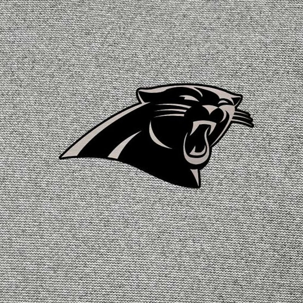 Carolina Panthers Antigua Subtle Quarter-Zip Top - Heather Gray Tops