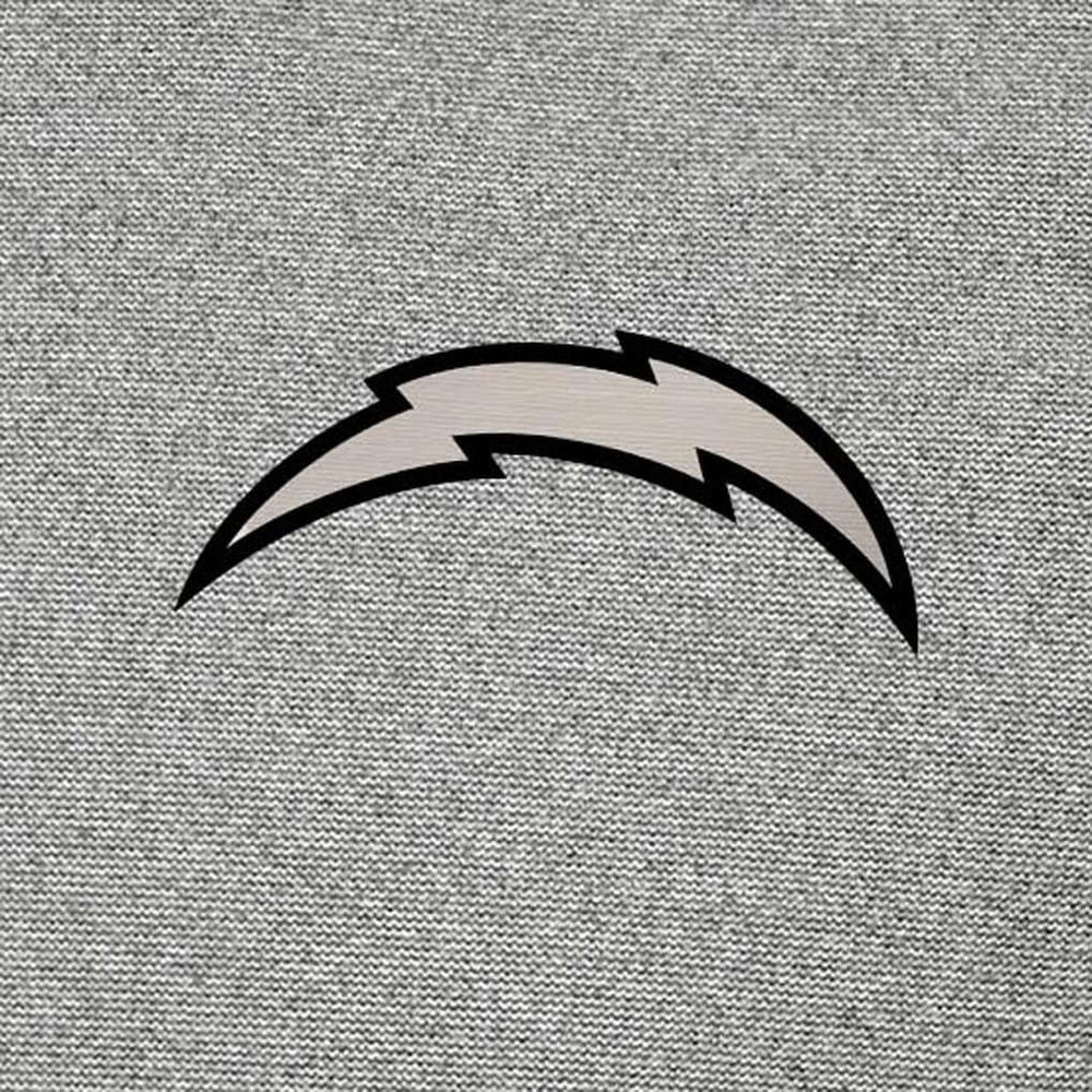 Los Angeles Chargers Antigua Subtle Quarter-Zip Top - Heather Gray Tops