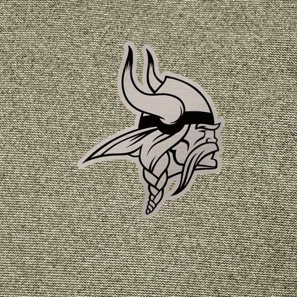 Minnesota Vikings Antigua Subtle Quarter-Zip Top - Heather Olive Tops