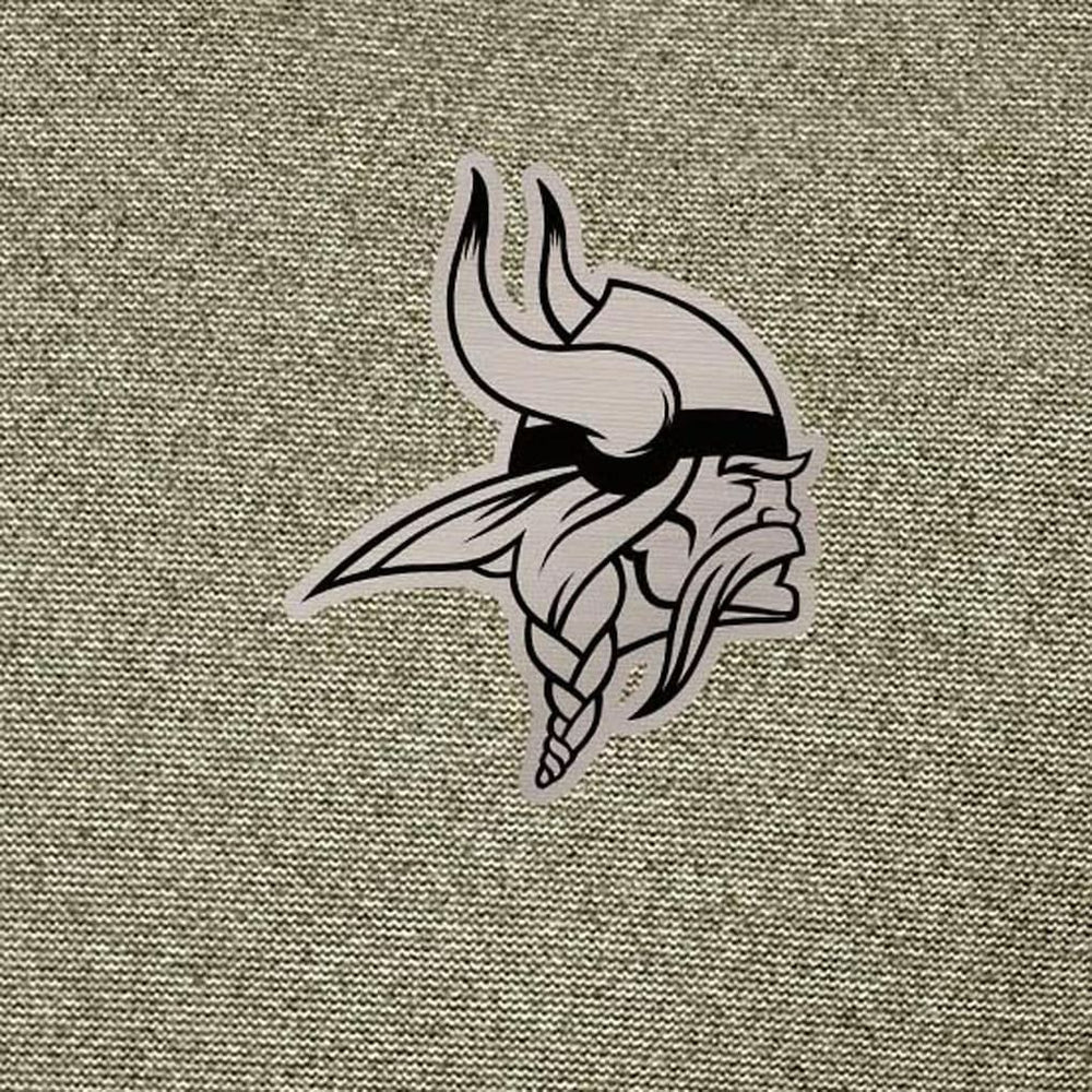 Minnesota Vikings Antigua Subtle Quarter-Zip Top - Heather Olive Tops